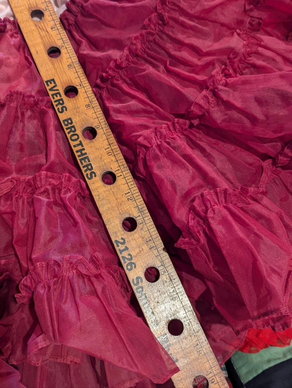 Square Dance Petticoats - Fuchsia - Picture 3 of 3